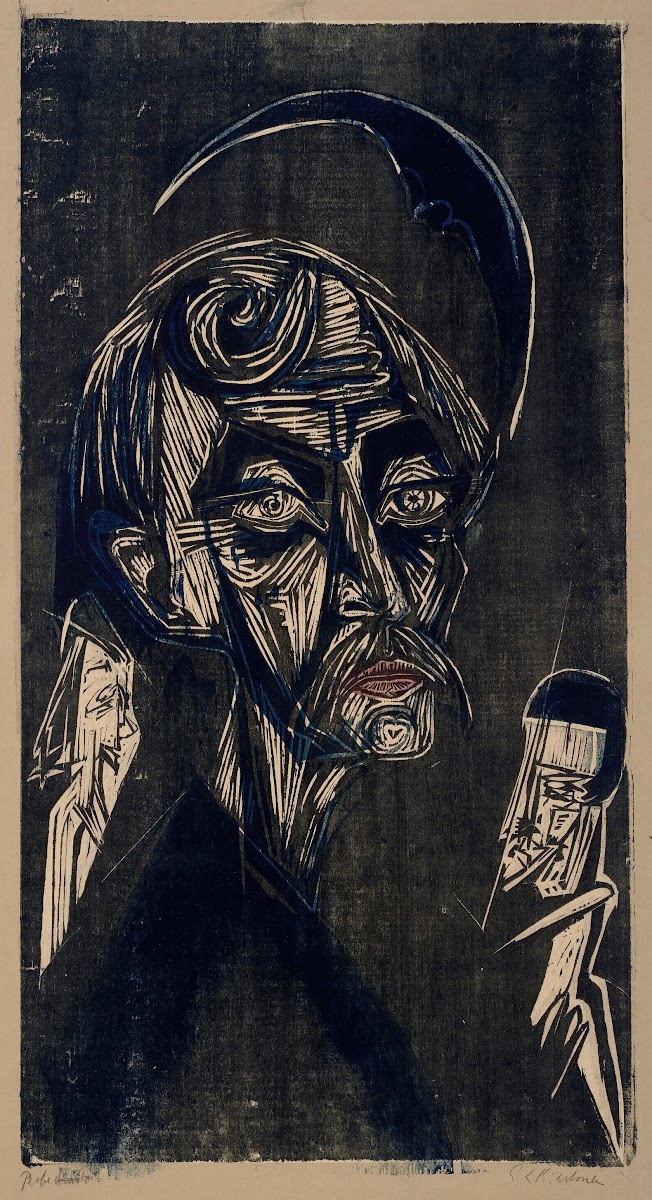 Blonder Maler Stirner 1919