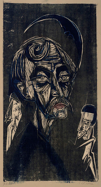 Blonder Maler Stirner 1919