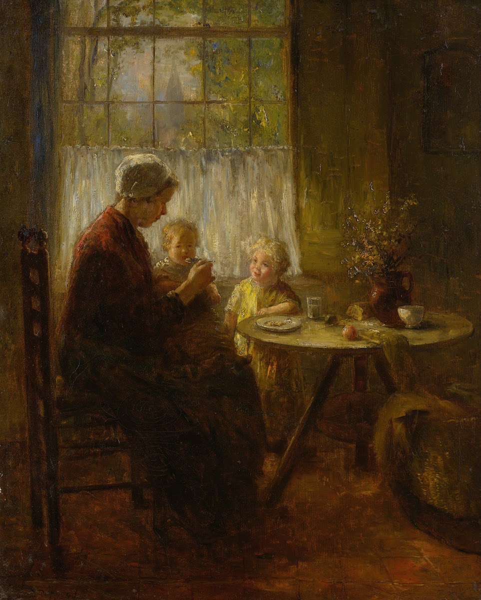 Mother Feeding Her Child