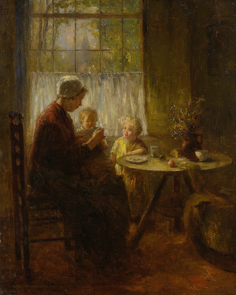 Mother Feeding Her Child