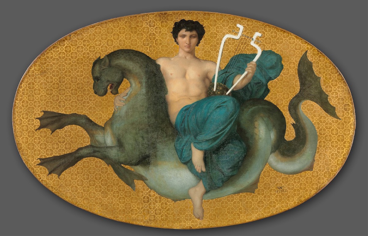 Arion on a Sea Horse 1855