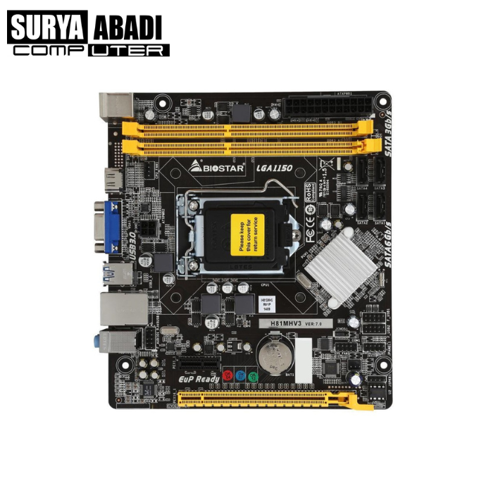 MOTHERBOARD BIOSTAR H81