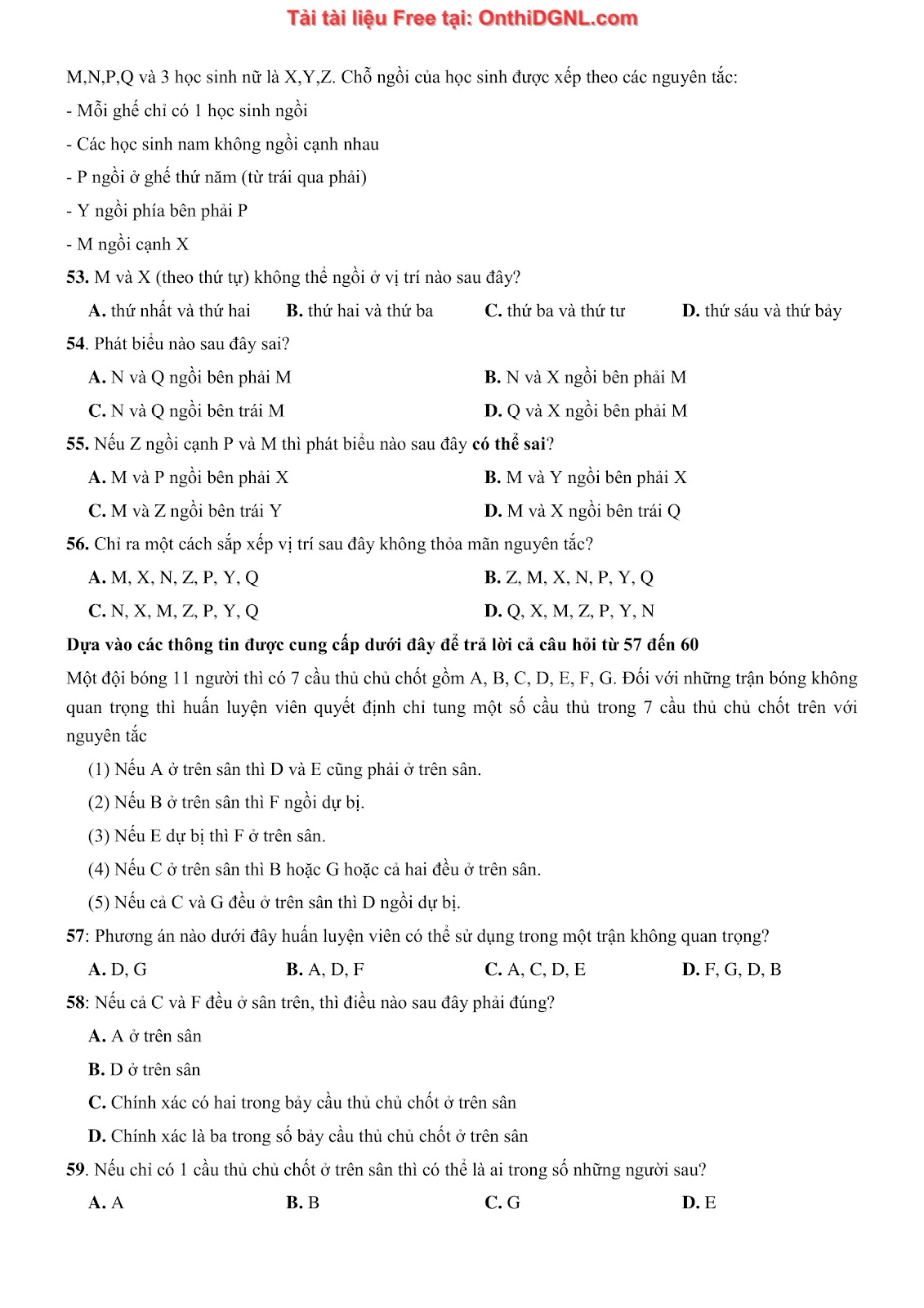 900 bài tập môn Toán - Ôn thi ĐGNL ĐHQG TP HCM Phần 27