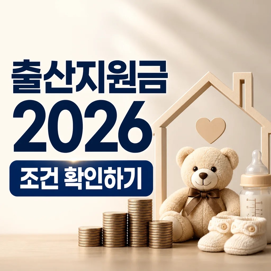 2026년 출산지원금 신청 방법 5가지