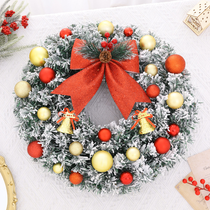 Artificial Christmas wreath in various sizes