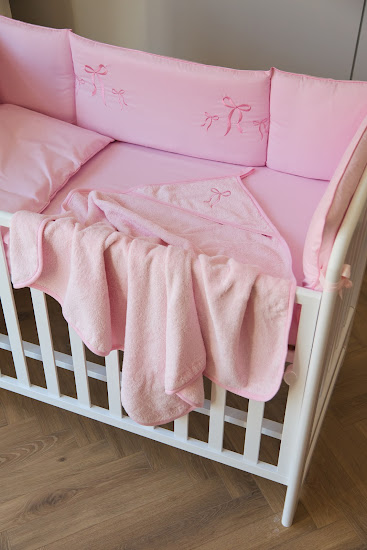 Children's towel 100x100 Twins Belle pink