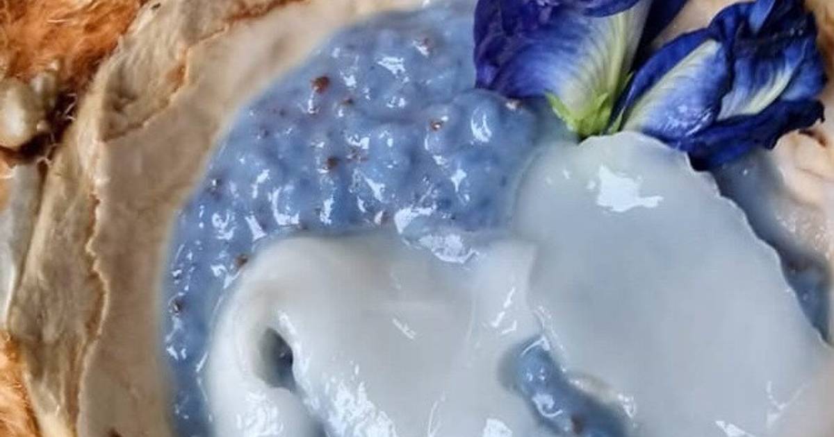 Chè khoai môn cốt dừa nếp cẩm