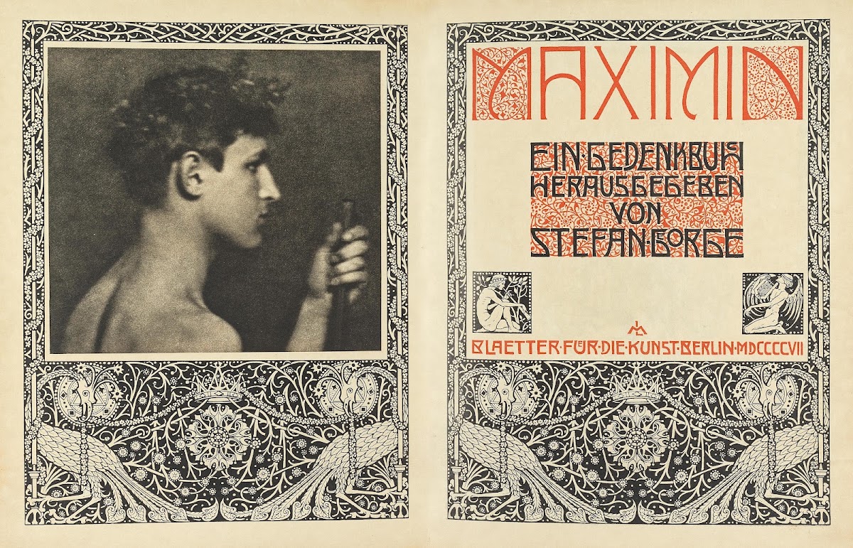 Maximin Ein Gedenkbuch 1907