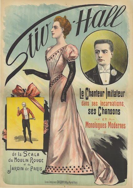 Stiv Hall de la Scala du Moulin Rouge et du Jardin de Paris le chanteur imitateu