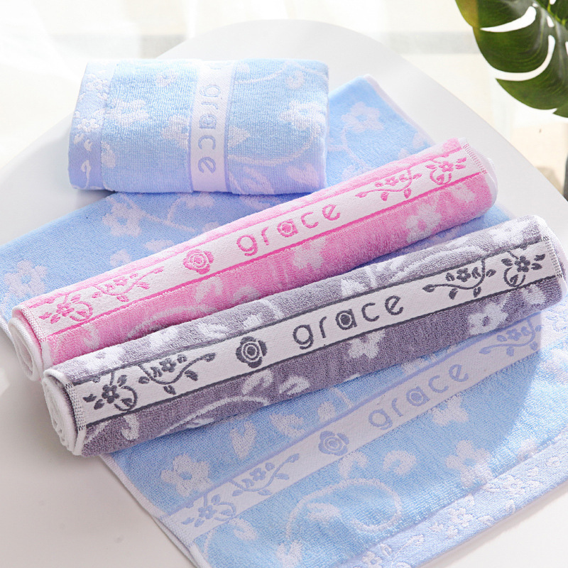 Cotton face towel, highly absorbent