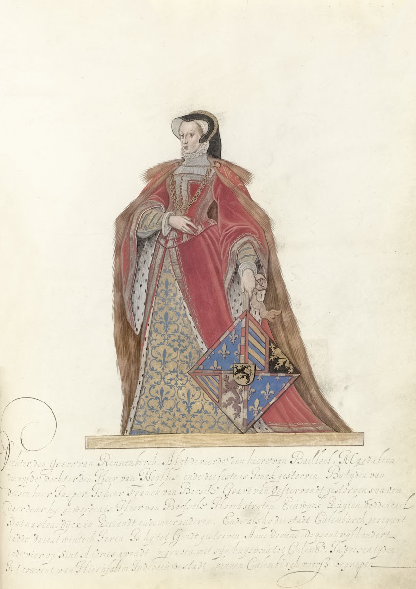 Jeanne van Bourgondië vrouwe van Culemborg 1590 1593