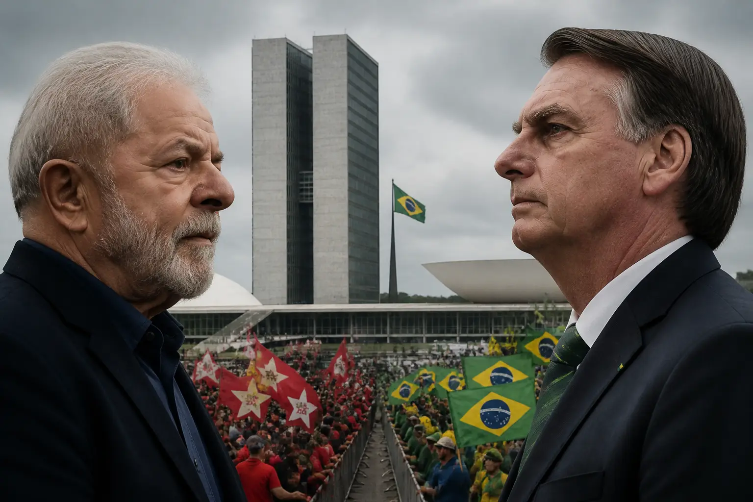 Editorial image for Brazilian presidential runoff pits Lula against Bolsonaro in tight contest