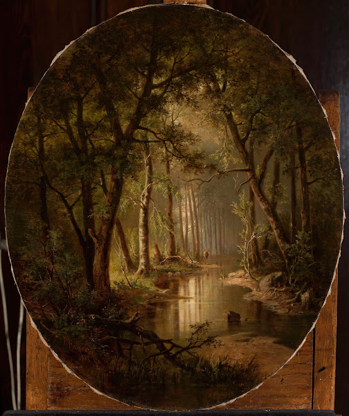 Stream In The Forest 1880