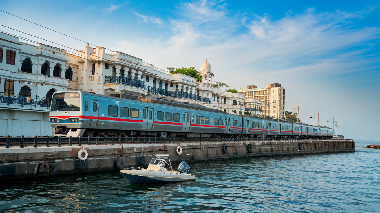 How to Go Marine Drive by Train – Mumbai Travel Guide