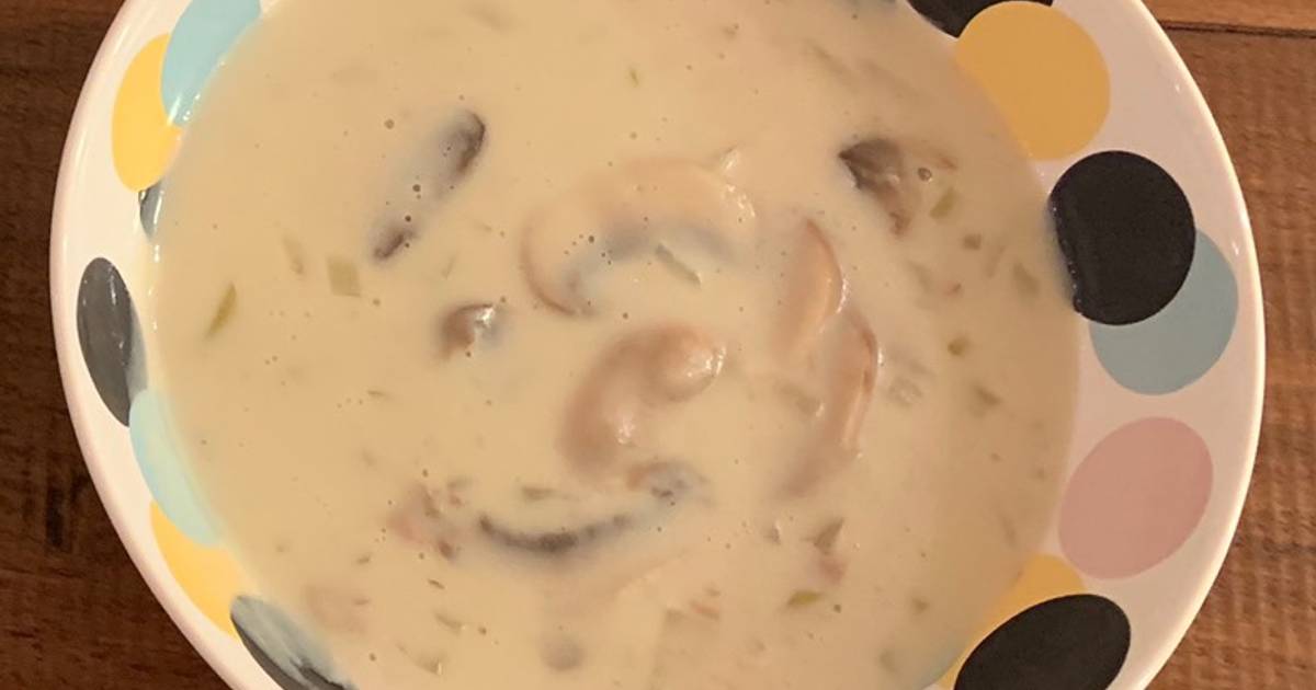 Súp kem nấm 🍵