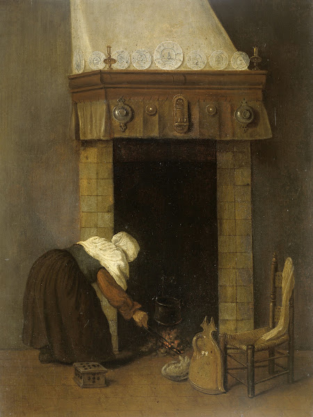 Woman at the Hearth 1654   1662