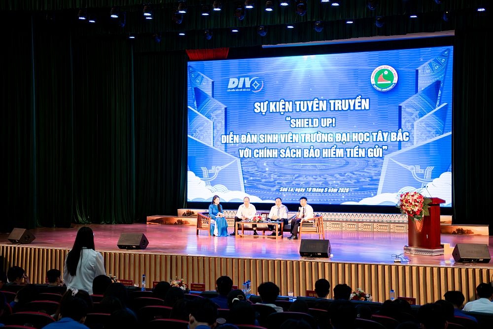 Sự kiện tuyên truyền “Shield up! Diễn đàn sinh viên Trường Đại học Tây Bắc với chính sách bảo hiểm tiền gửi” thành công rực rỡ