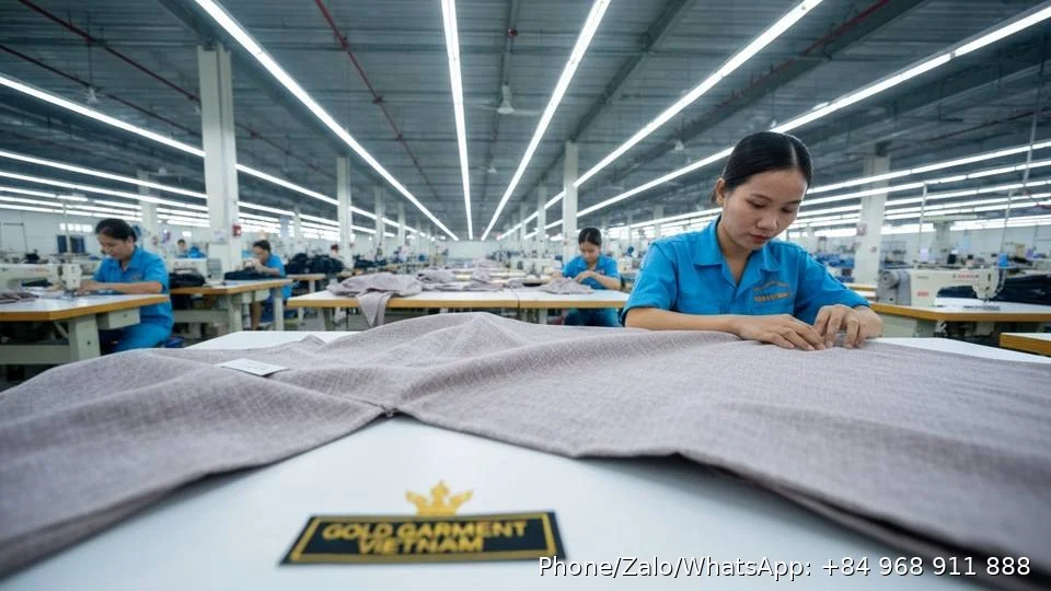 Fabric Sourcing Vietnam - Gold Garment Vietnam
