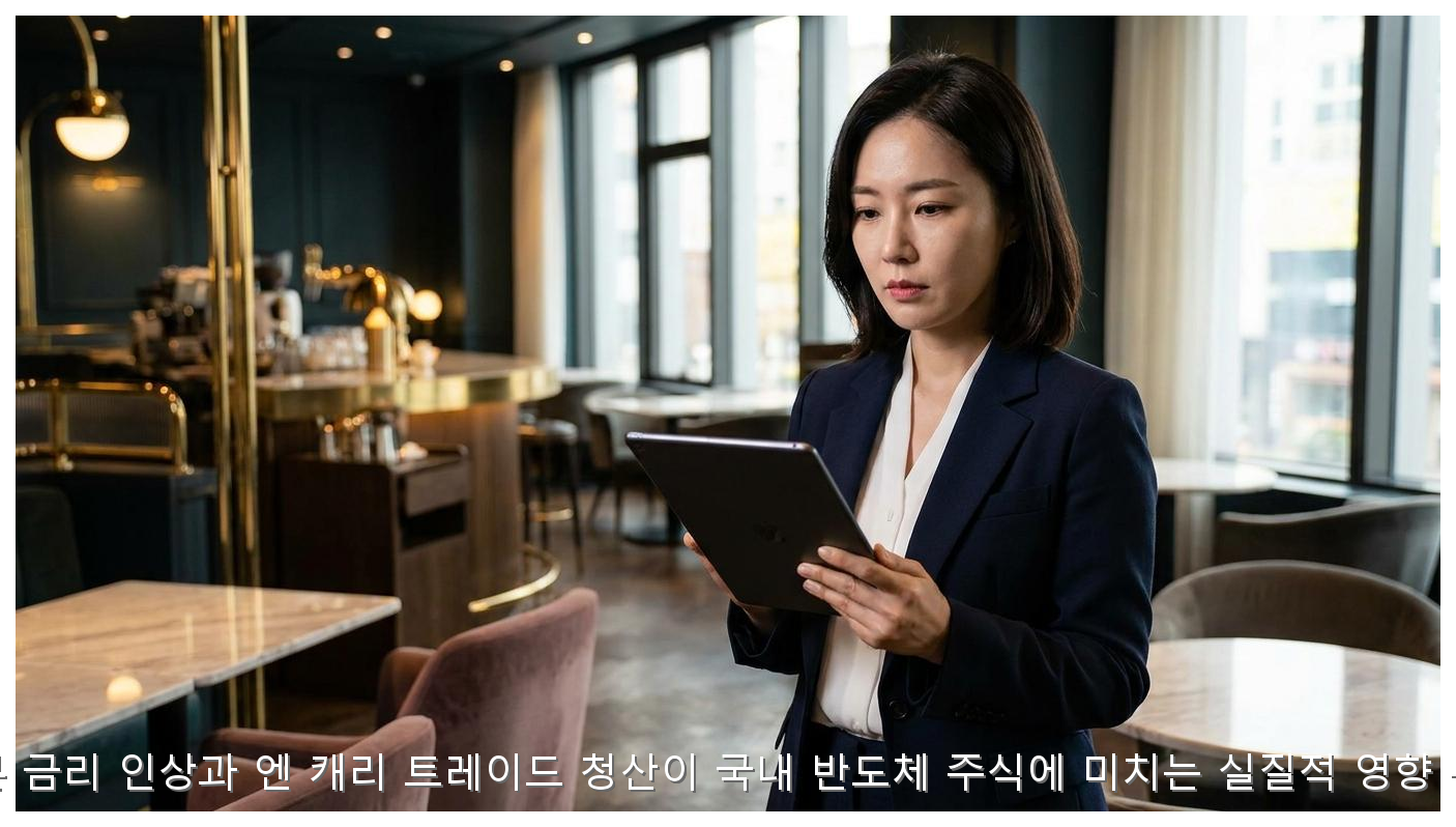 일본 금리 인상과 엔 캐리 청산 대응 전략 핵심 안내 및 분석 인포그래픽 (4)