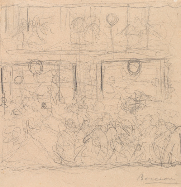 Study for The Riot 1910