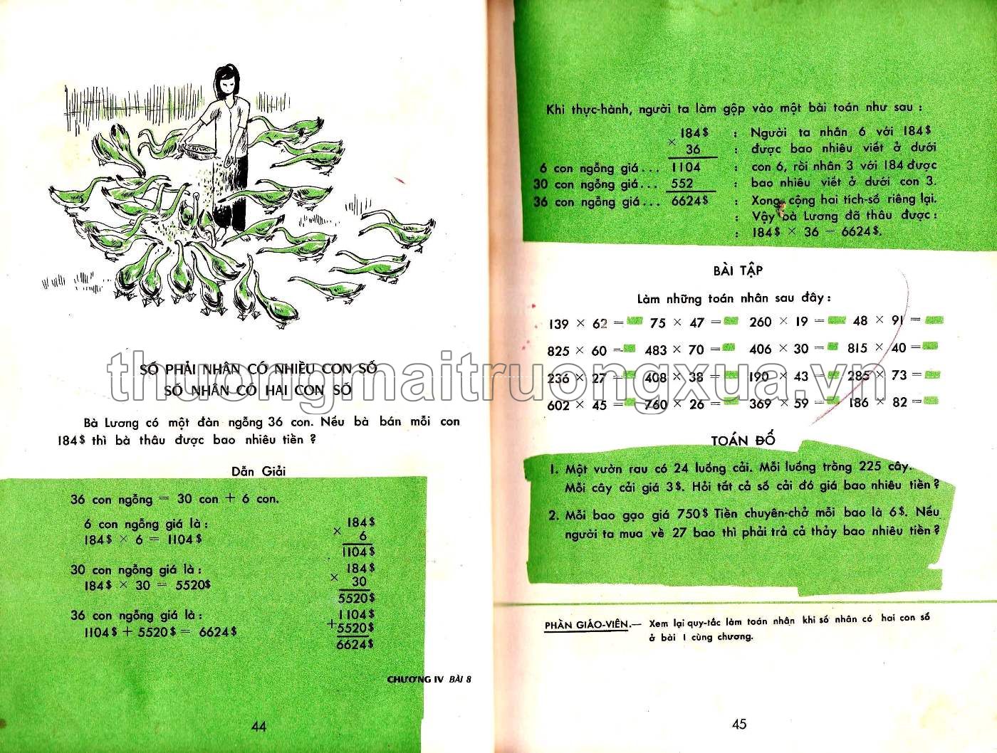 Em học toán lớp ba (1965) - Trang 30