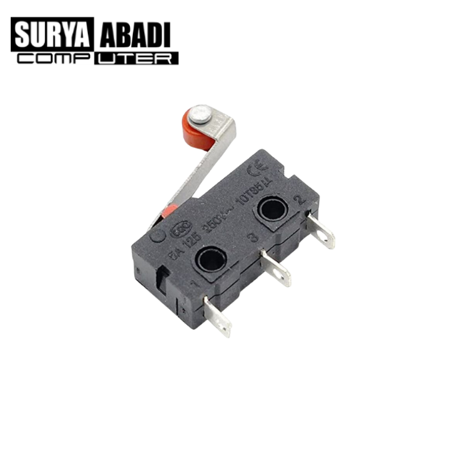 MICRO LIMIT SWITCH RODA WITH ROLLER WHEEL 250V 5A 