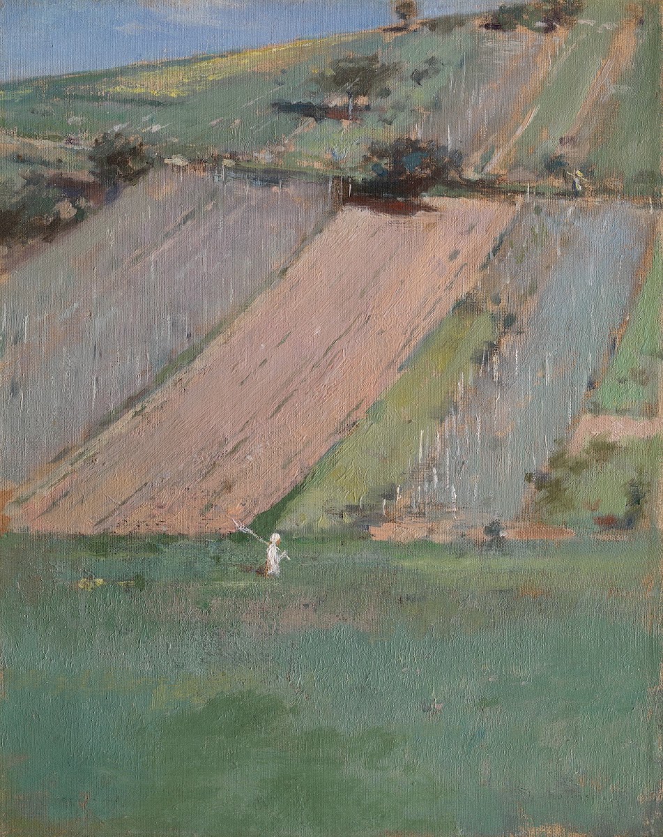 A Hillside Giverny 1887