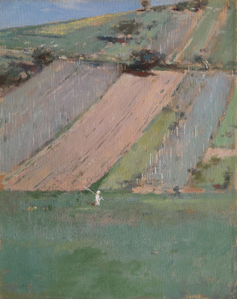 A Hillside Giverny 1887