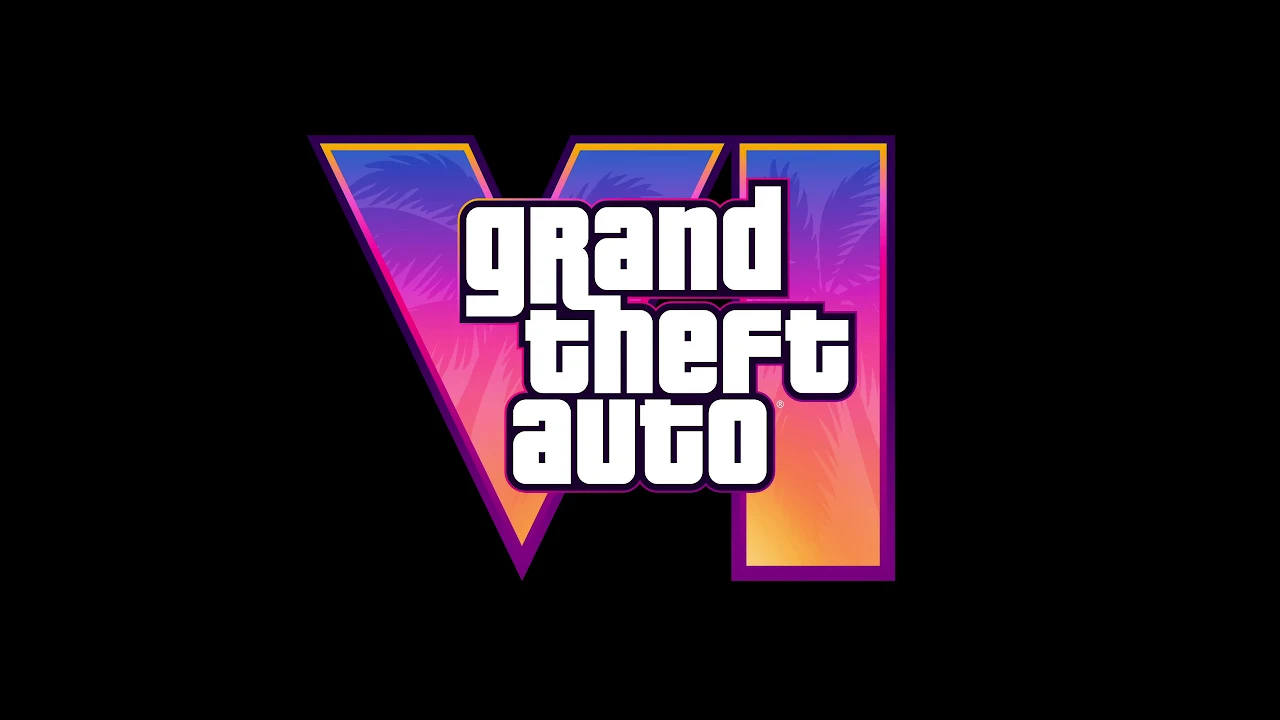 Grand Theft Auto VI, GTA 6, Official Logo 4K Desktop Wallpaper