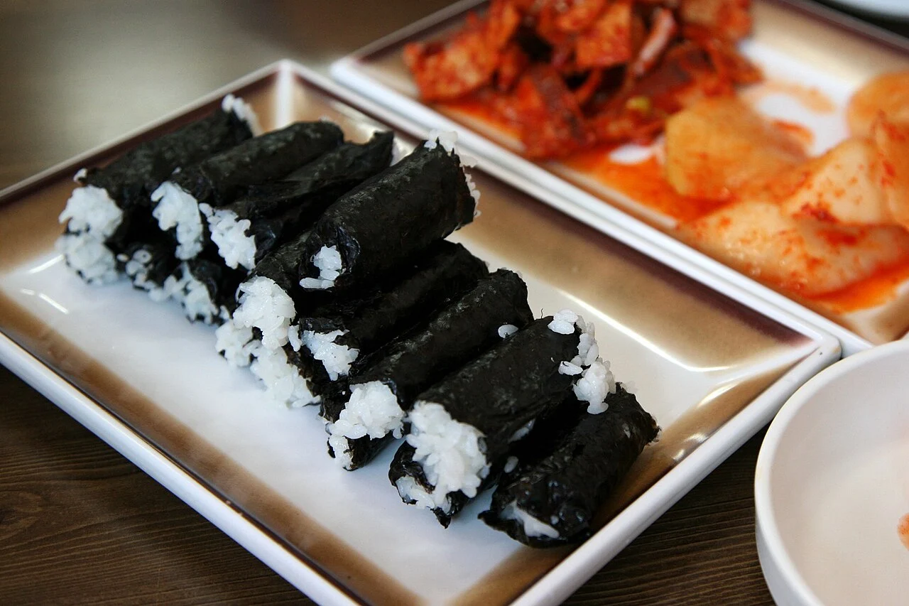 통영 중앙시장 충무김밥 먹거리