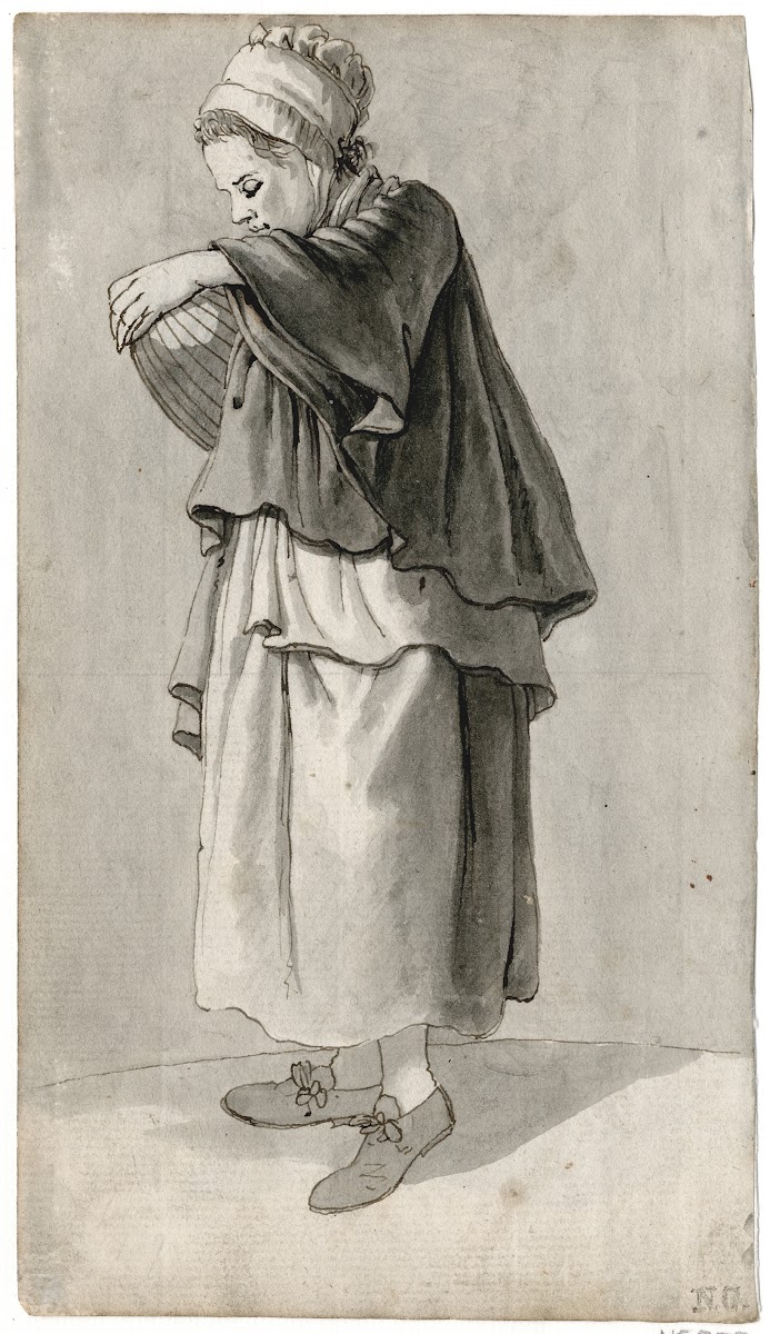 Staande vrouw