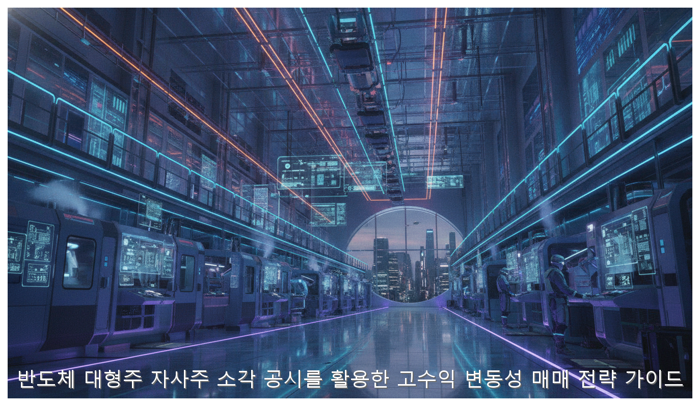 반도체 대형주 자사주 소각 공시를 활용한 고수익 변동성 매매 전략 가이드 핵심 안내 및 분석 인포그래픽 (8)