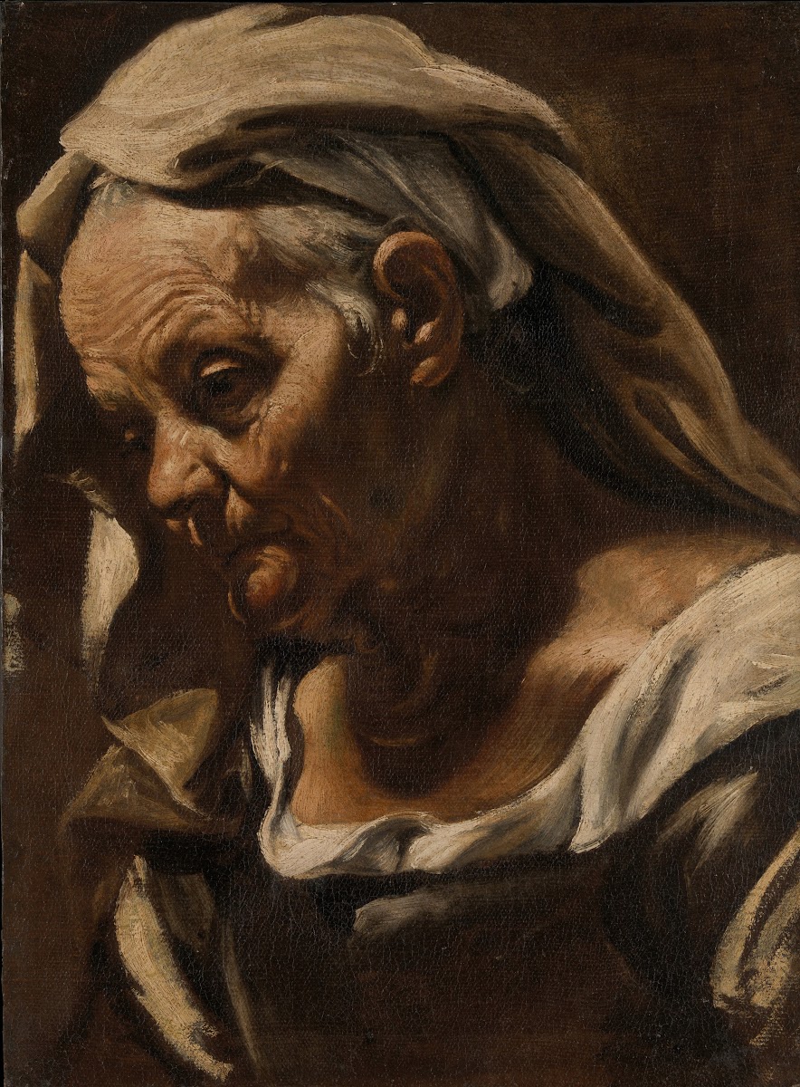 Head of an Old Woman after 1610