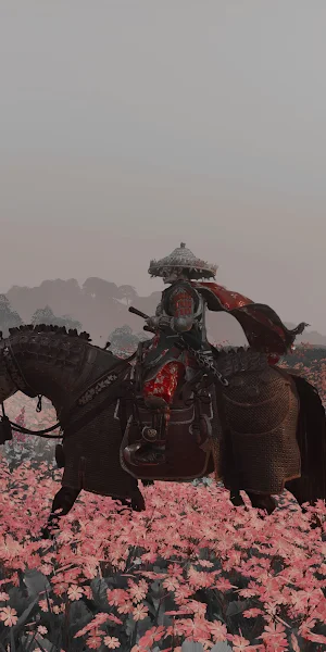 Ghost Of Tsushima, Samurai, Horseback, Video Game 4K Wallpaper Background