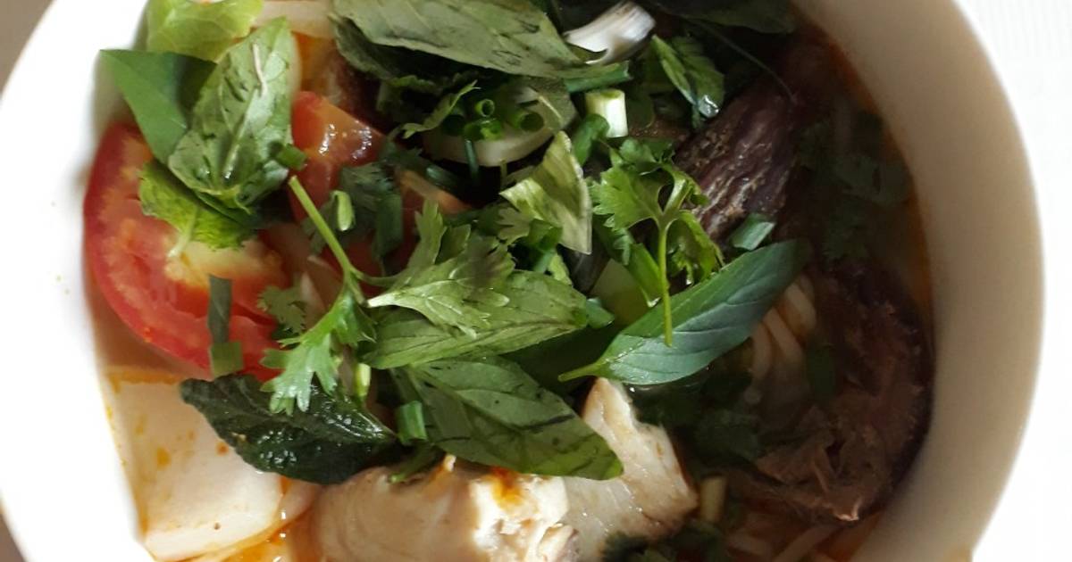Bún cá cấp tốc