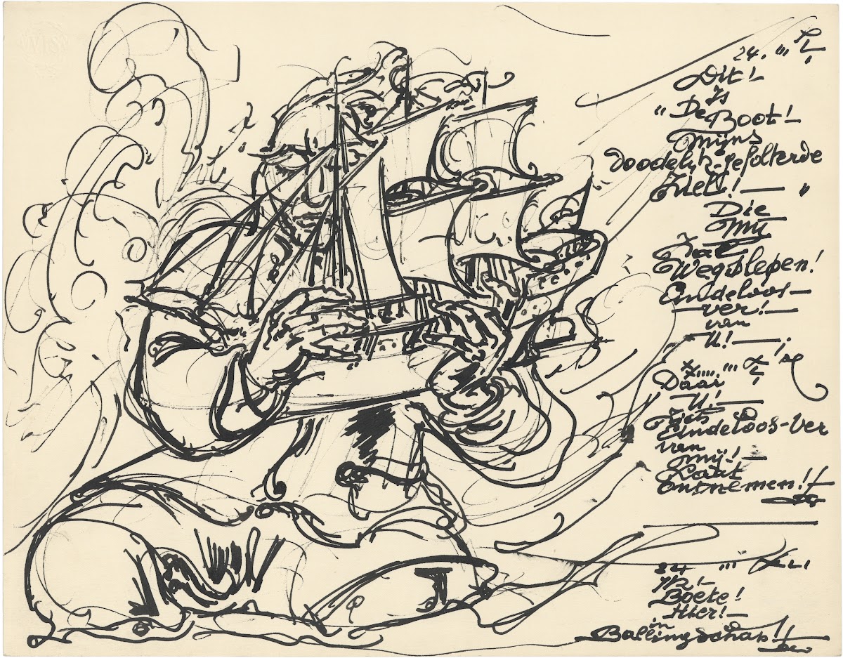 De boot mijns doodelijk gefolterde ziel 1941