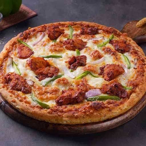 Rooster Meat Pizza 7 Inch