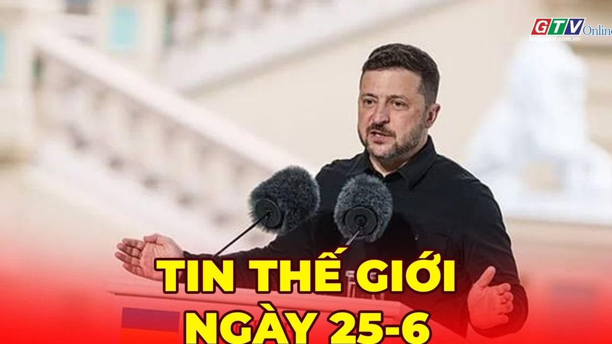 Tin thế giới ngày 25-6: Ukraine dồn dập tập kích lãnh thổ Nga, Moscow thành 'pháo đài' kiên cố - Báo Gia Lai