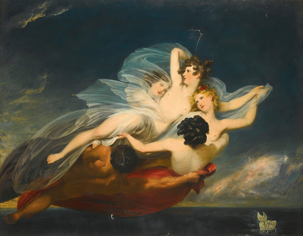 Hylas carried off by nymphs