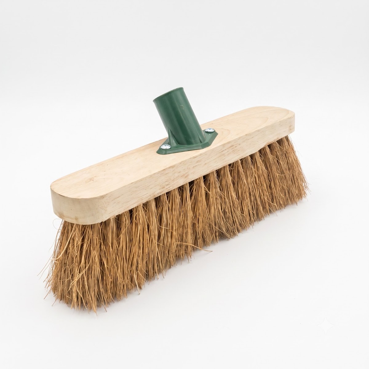 11.5'' (57MM) NATURAL COCO BROOM + 2 SCREWS BRACKET