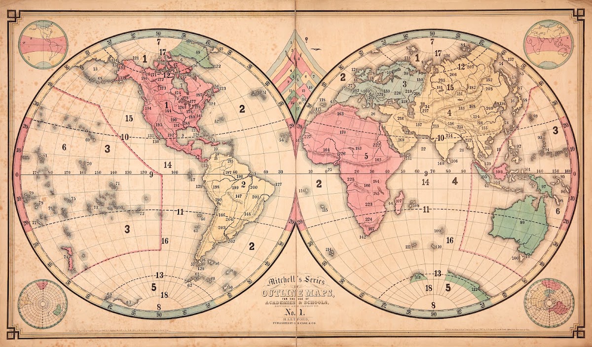 The two hemispheres 1880