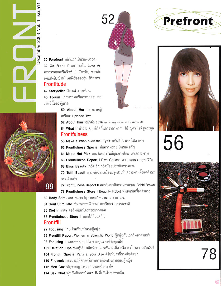  Front11 : สารบัญ 