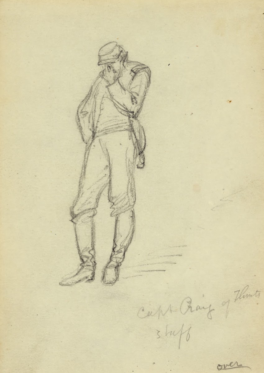 Captain Craig of Flints staff 1863