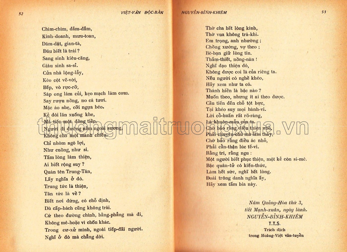 Việt văn độc bản lớp đệ tam (1962) - Trang 25