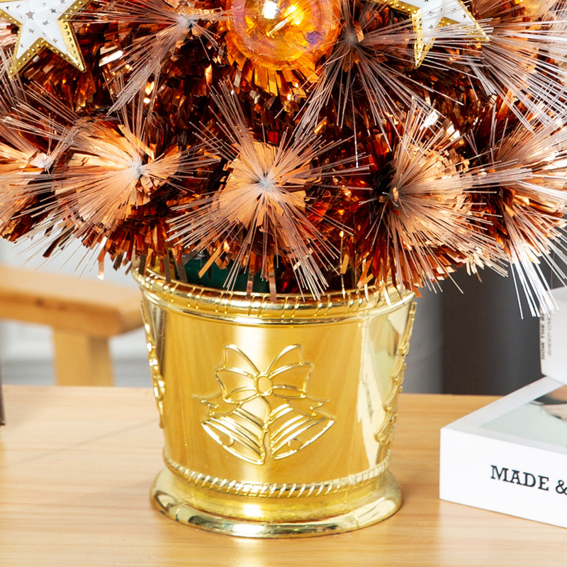 LED Fiber Optic Table Christmas Tree