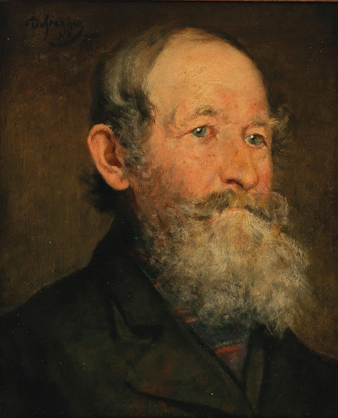 Männerkopf 1890