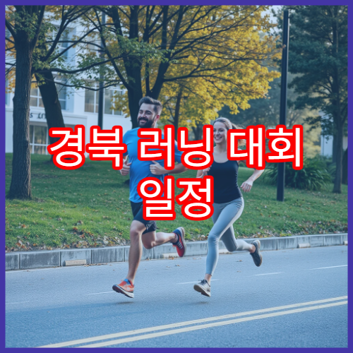 경북 러닝 대회 일정 완주 전략 가이드
