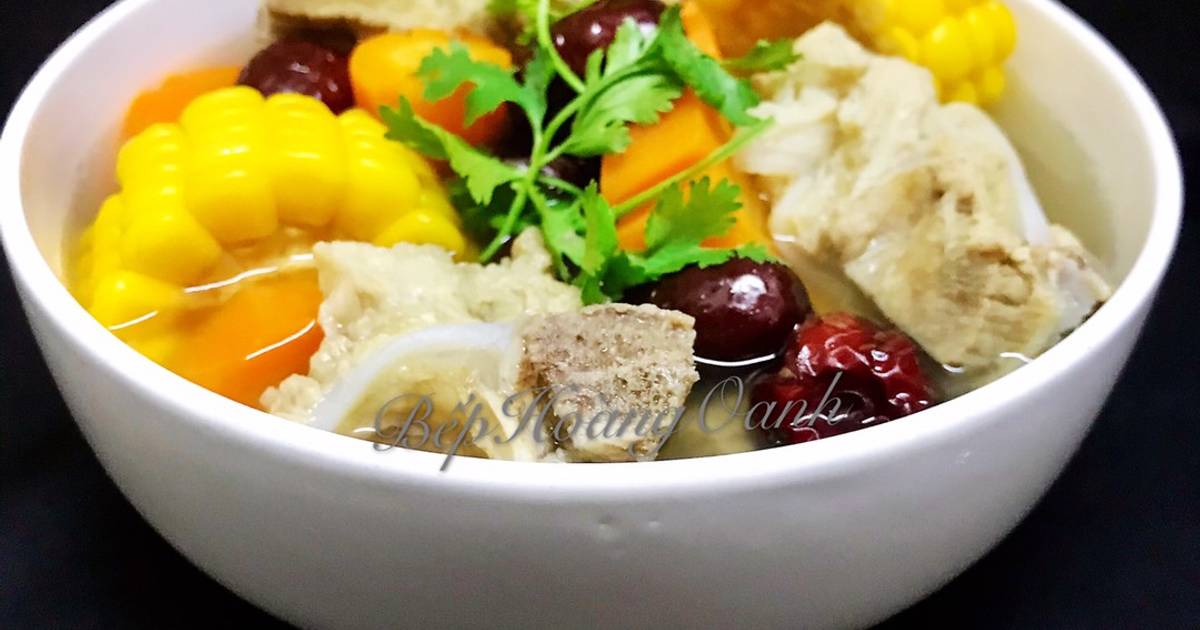 Canh Sườn Nấu Táo Đỏ, Bắp
