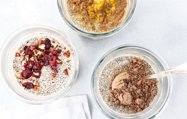 Pudding Hạt Chia