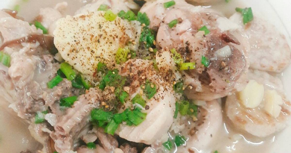 Canh khoai môn thịt gà